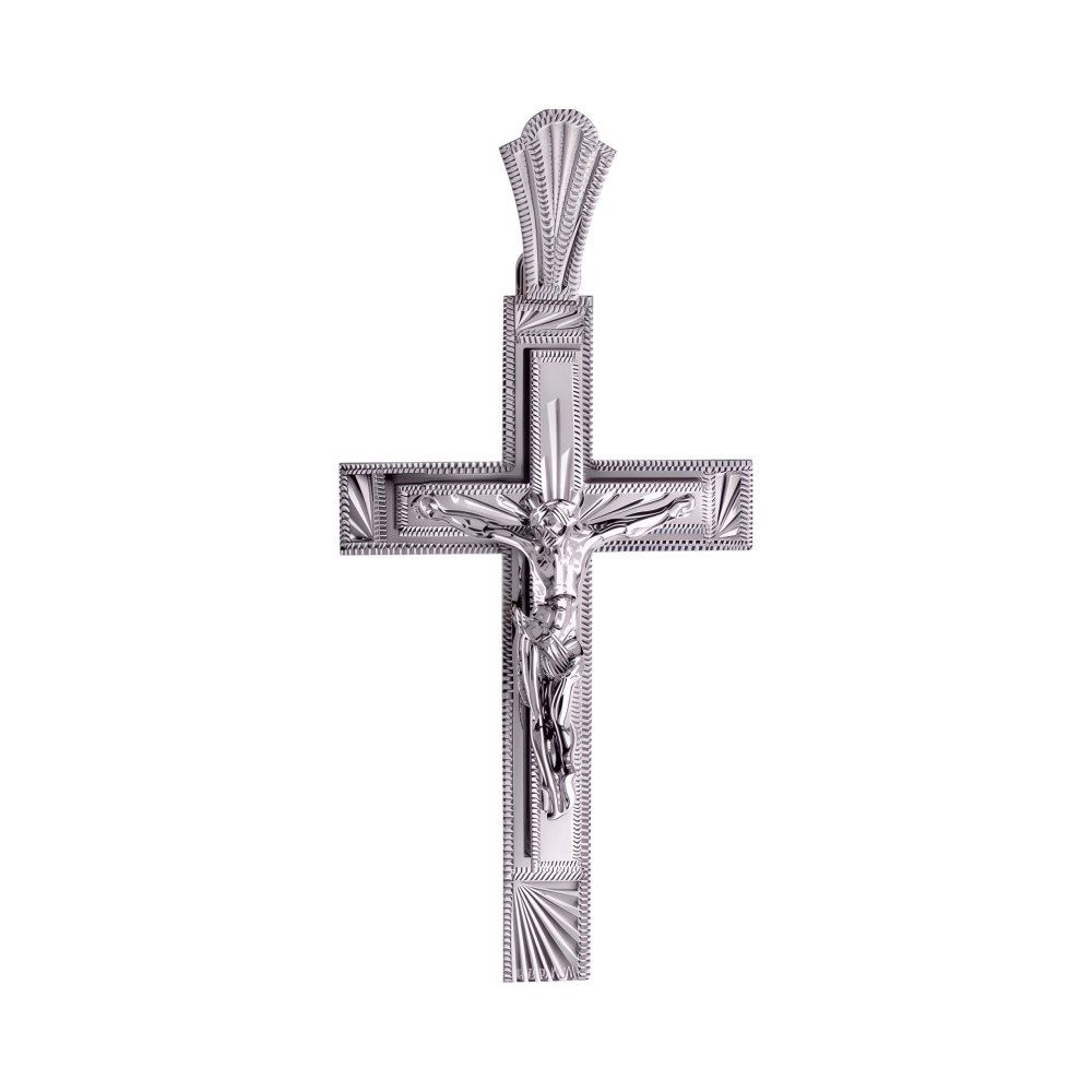 Ювелирное изделие - Крест из серебра в магазине Best-Gold 131031