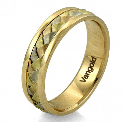 Ювелирное изделие - Обручальное кольцо из желтого золота в магазине Best-Gold 069343