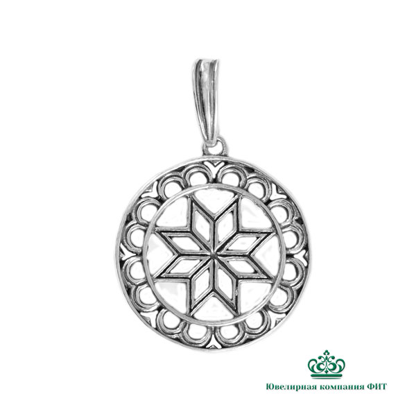 Ювелирное изделие - Подвеска из серебра в магазине Best-Gold 012991