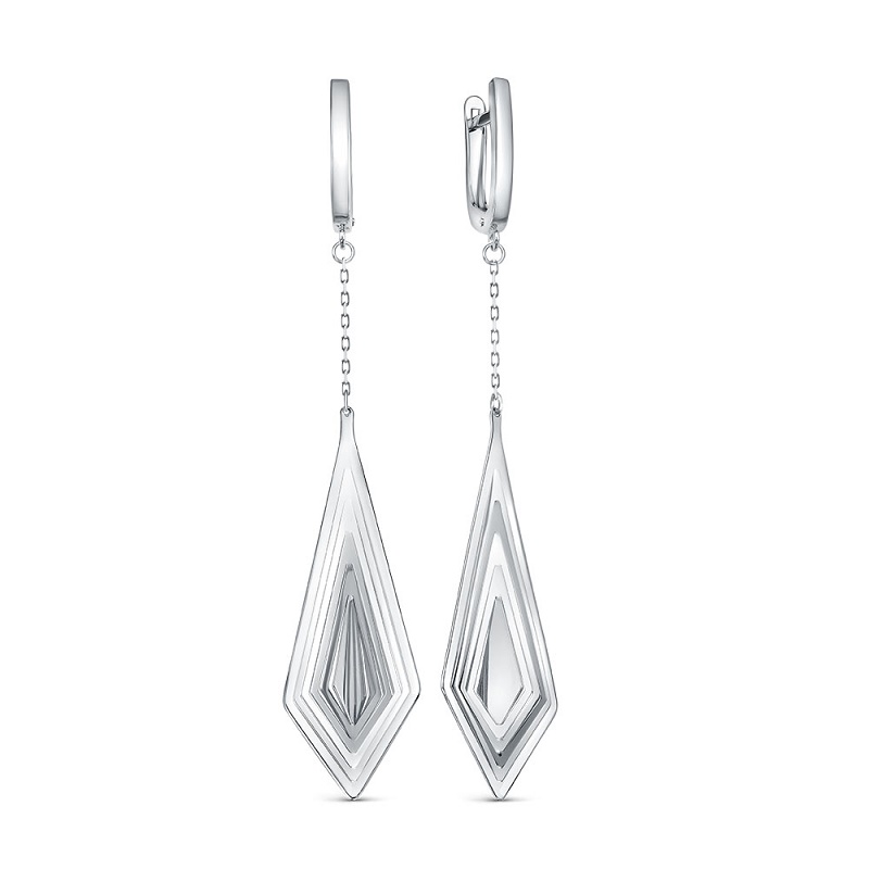 Серьги из серебра