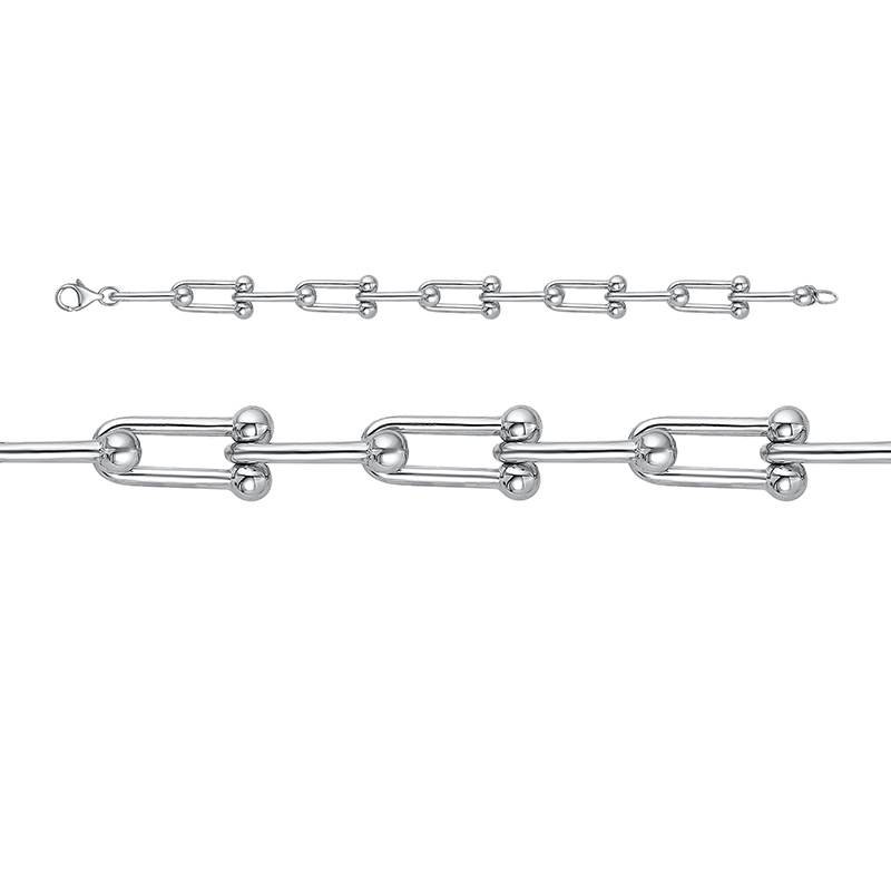 Ювелирное изделие - Браслет из серебра в магазине Best-Gold 033396