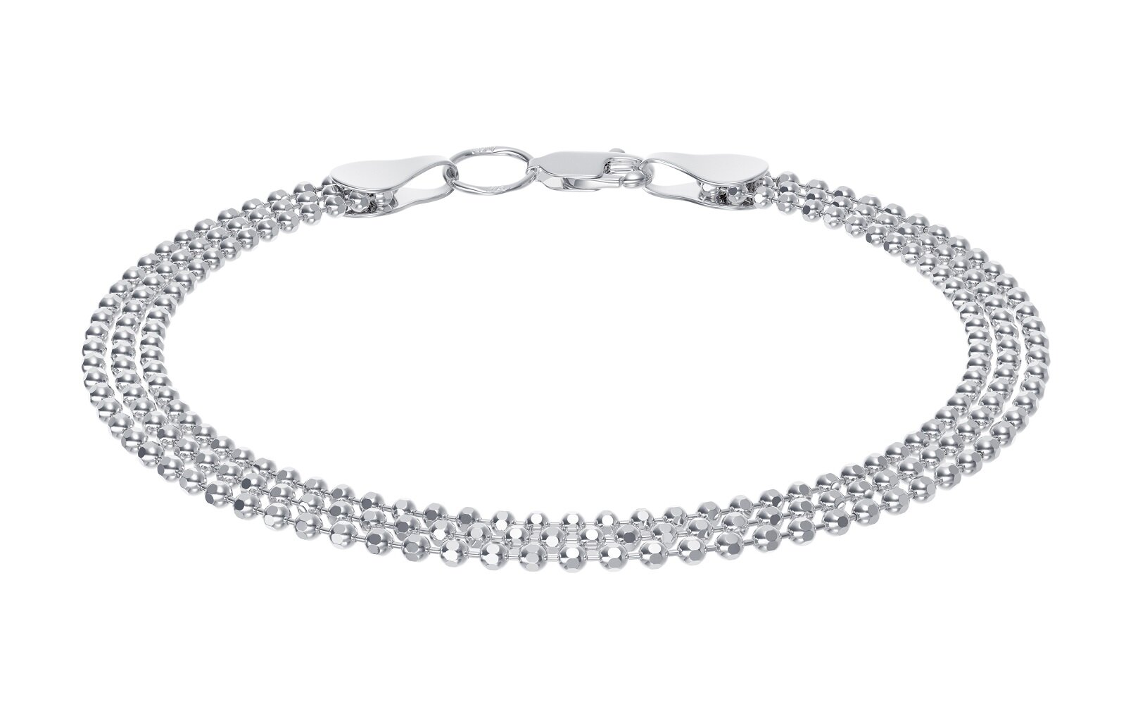 Ювелирное изделие - Браслет из серебра в магазине Best-Gold 122348