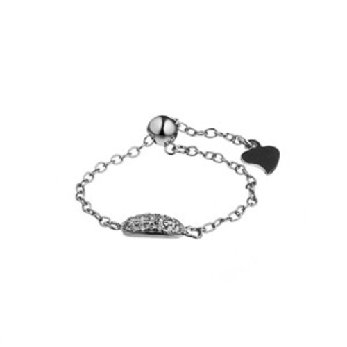 Ювелирное изделие - Кольцо из серебра с фианитами в магазине Best-Gold 041078