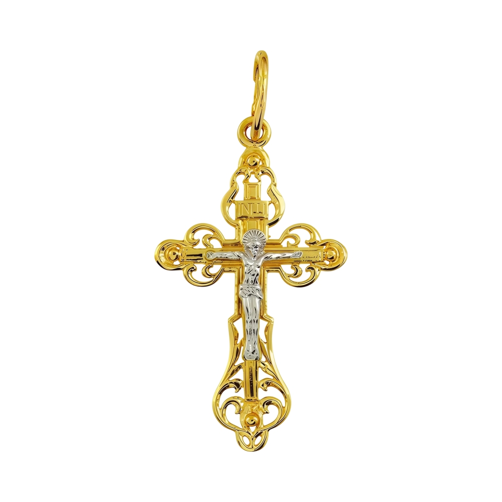 Ювелирное изделие - Крест из красного золота в магазине Best-Gold 155870