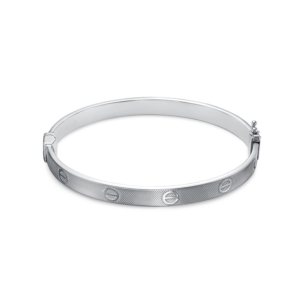 Ювелирное изделие - Браслет жесткий из серебра в магазине Best-Gold 157901