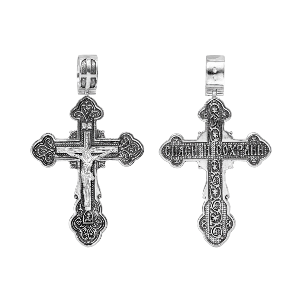 Крест из серебра