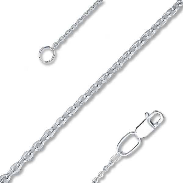 Ювелирное изделие - Цепь из белого золота в магазине Best-Gold 154892