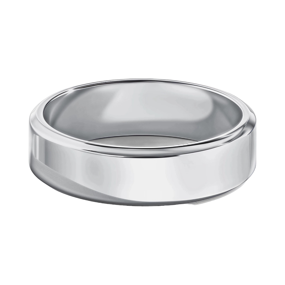 Ювелирное изделие - Обручальное кольцо из белого золота в магазине Best-Gold 113029