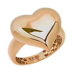 Кольцо из красного золота