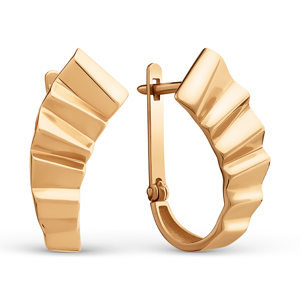 Ювелирное изделие - Серьги из красного золота в магазине Best-Gold 155410