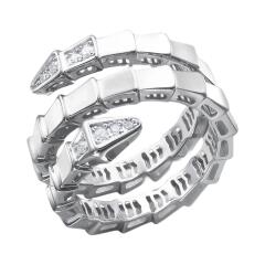 Кольцо из серебра с фианитами