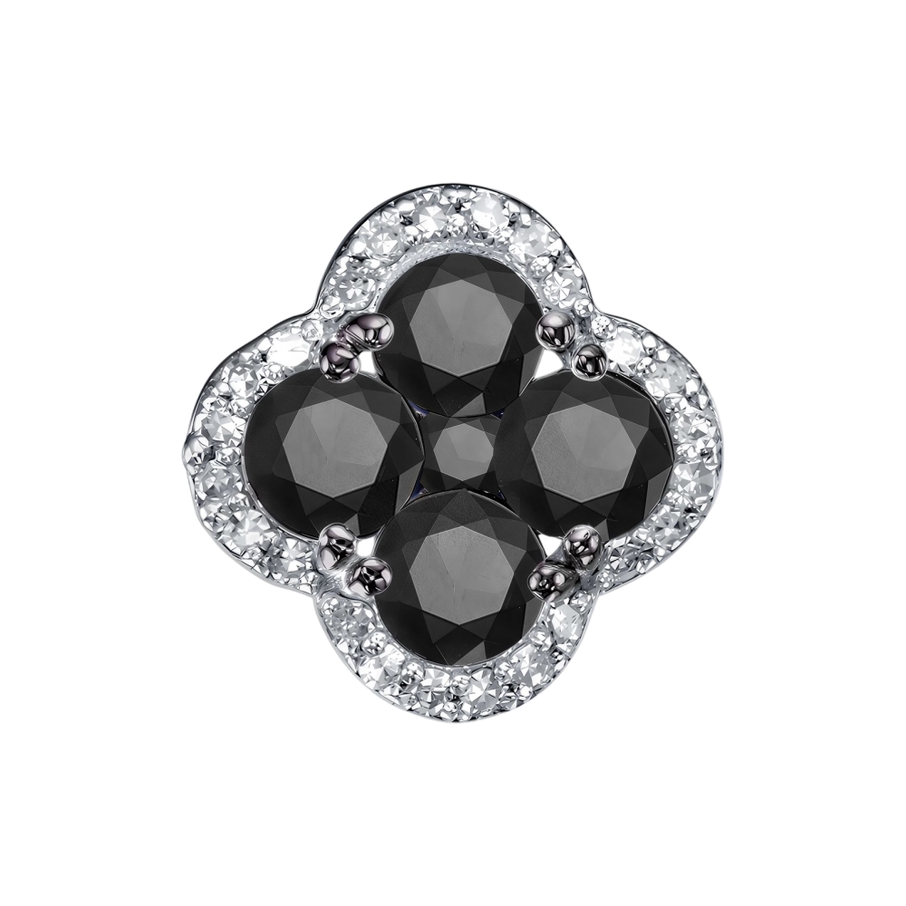 Ювелирное изделие - Подвеска из белого золота с бриллиантами в магазине Best-Gold 153818