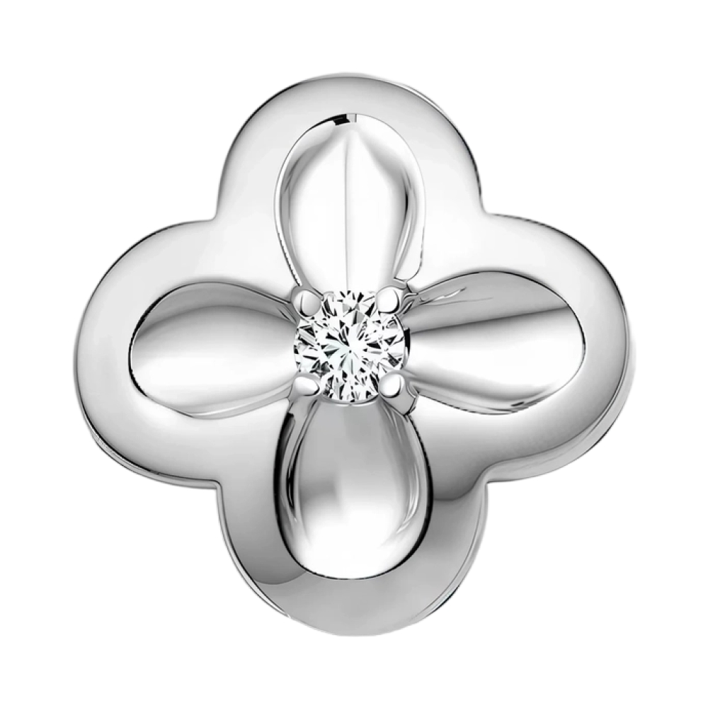 Ювелирное изделие - Подвеска из белого золота с бриллиантами в магазине Best-Gold 157028