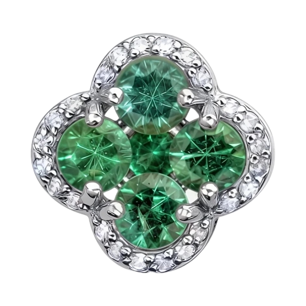 Ювелирное изделие - Подвеска из белого золота с бриллиантами в магазине Best-Gold 131490